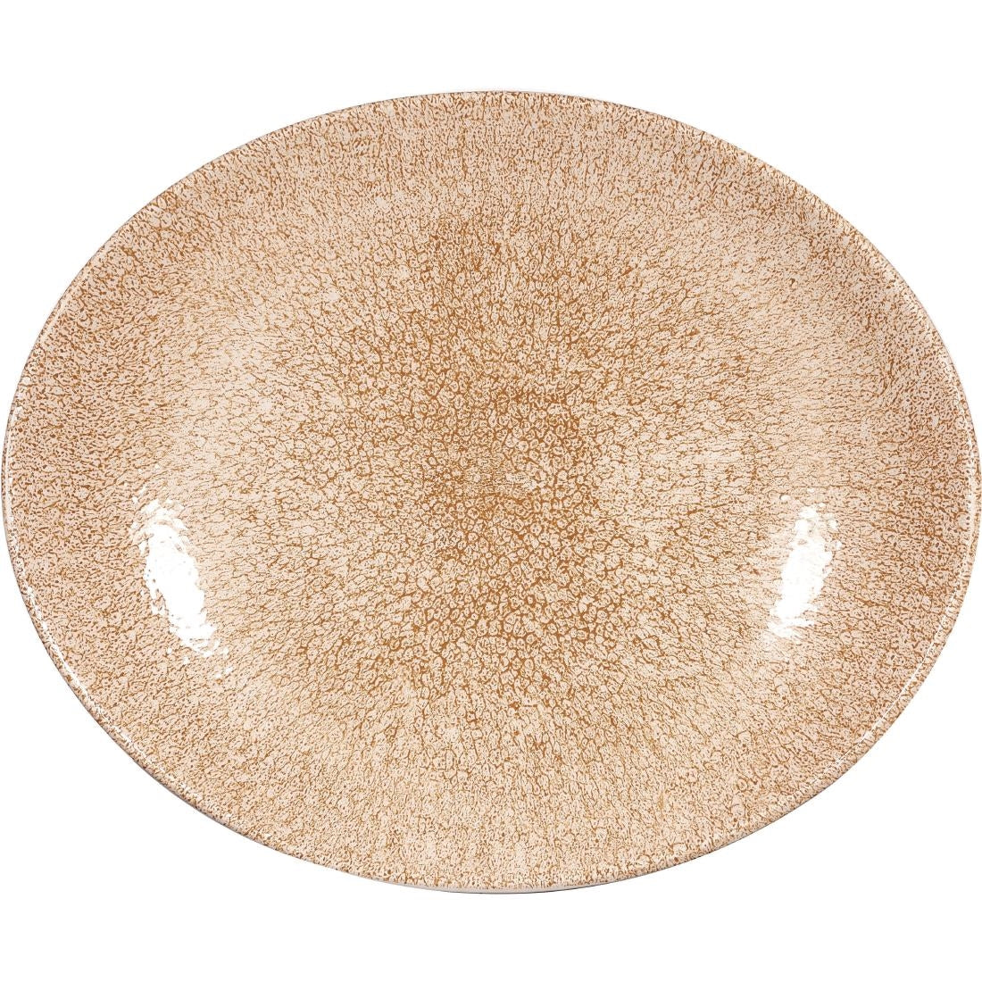 Churchill Studio Prints Raku Oval Coupe Plate product image