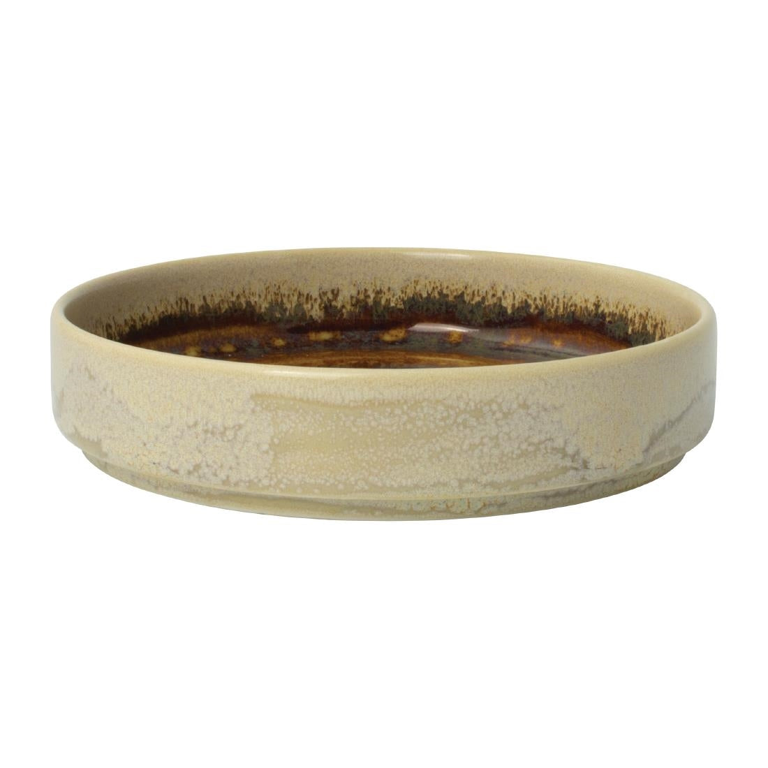 Steelite Aurora Vesuvius Amber Round Stacking product image
