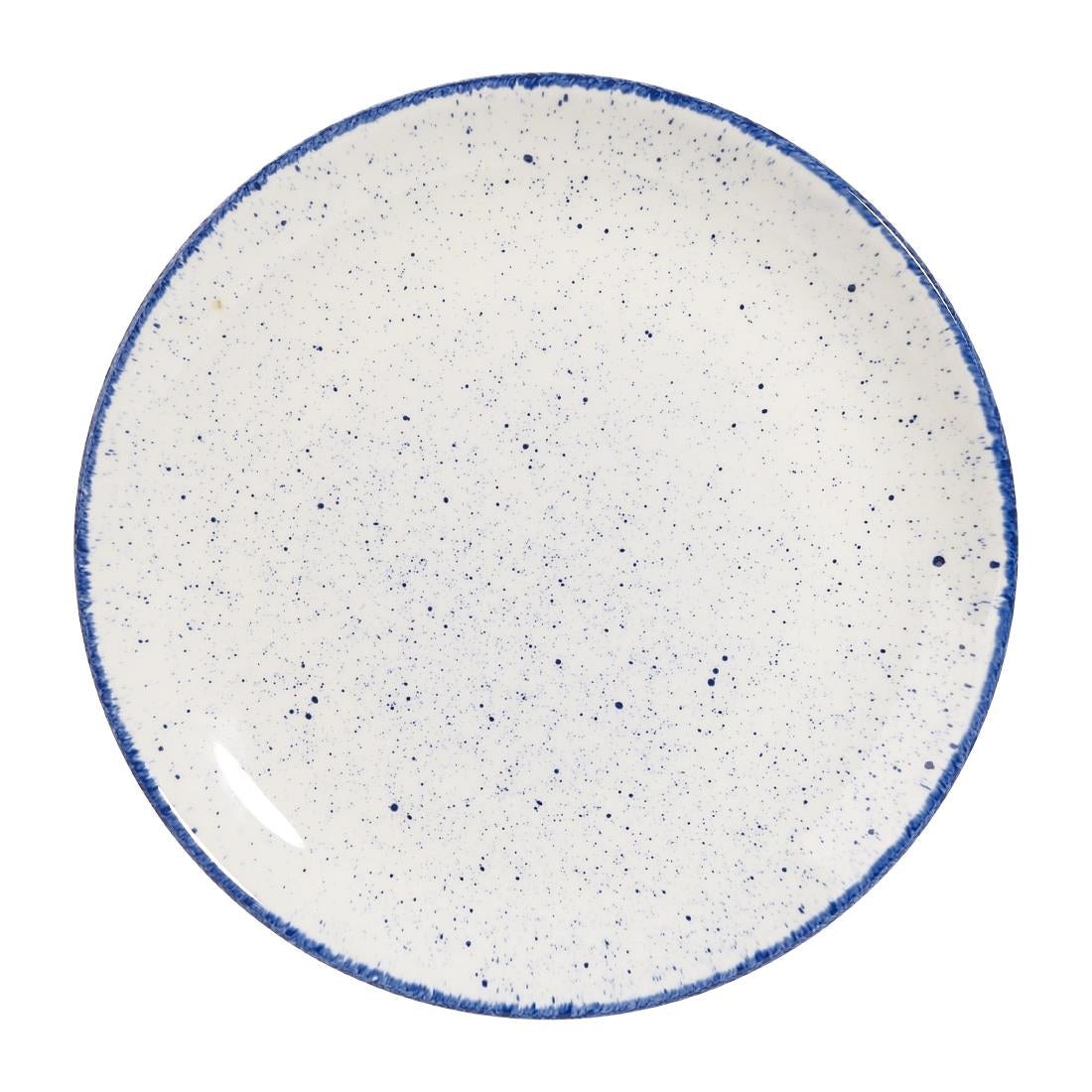 Churchill Stonecast Hints Coupe Plates Indigo product image