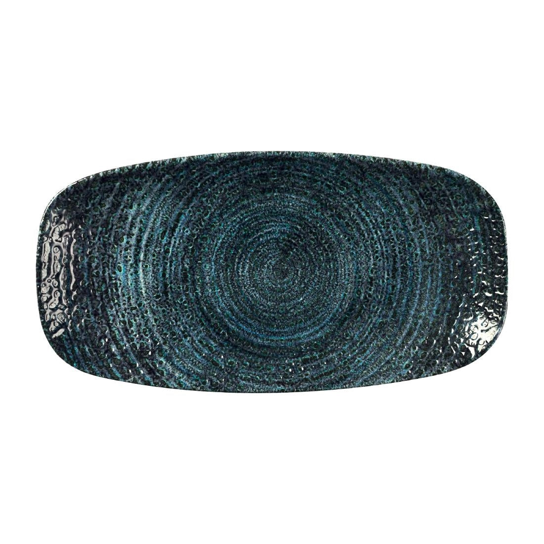 Churchill Homespun Chroma Blue Chefs' Oblong product image