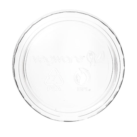 Vegware Compostable Cold Portion Pot Lids 59ml / 2oz and 118ml / 4oz