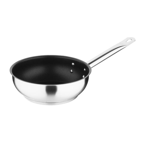 Vogue Non-stick Teflon Stainless Steel Platinum Plus SautÃ© Pan 200mm