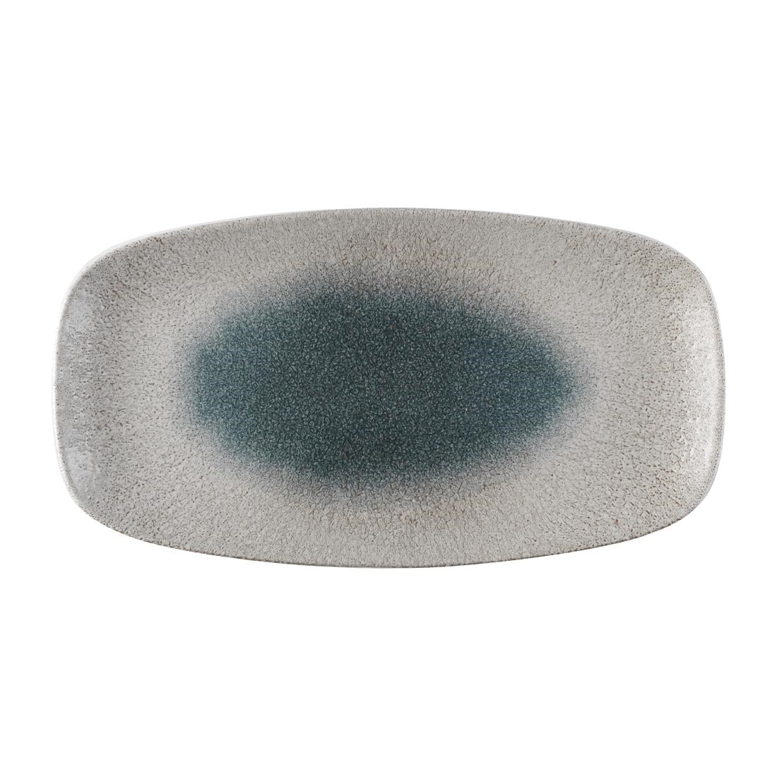 Churchill Raku Duo Agate Chefs Oblong Plate product image