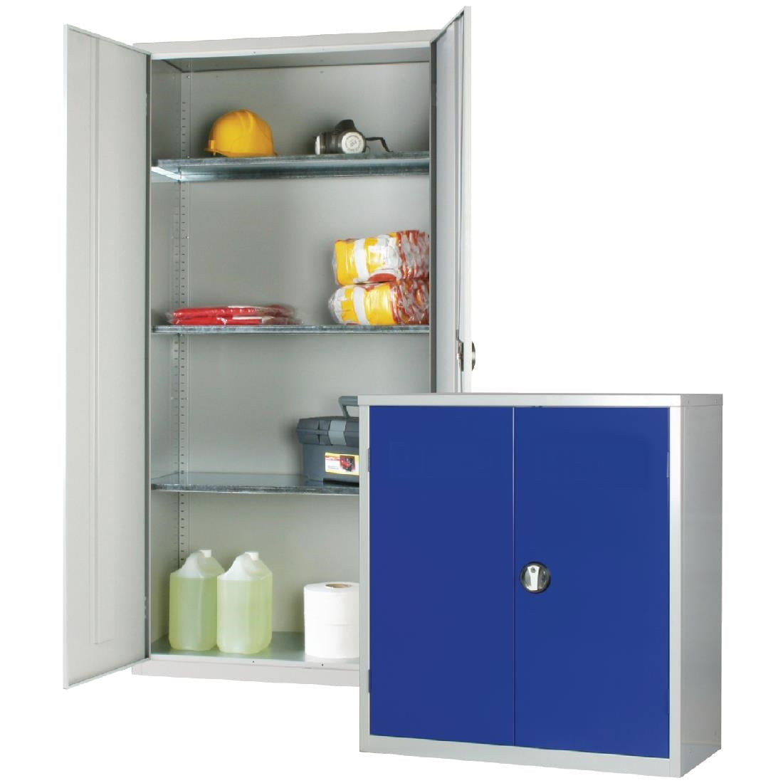 Standard Cupboard Grey 3 Shelves product image