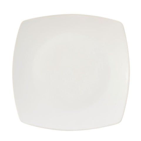 Utopia Titan Rounded Square Plates White 270mm (Pack of 6)