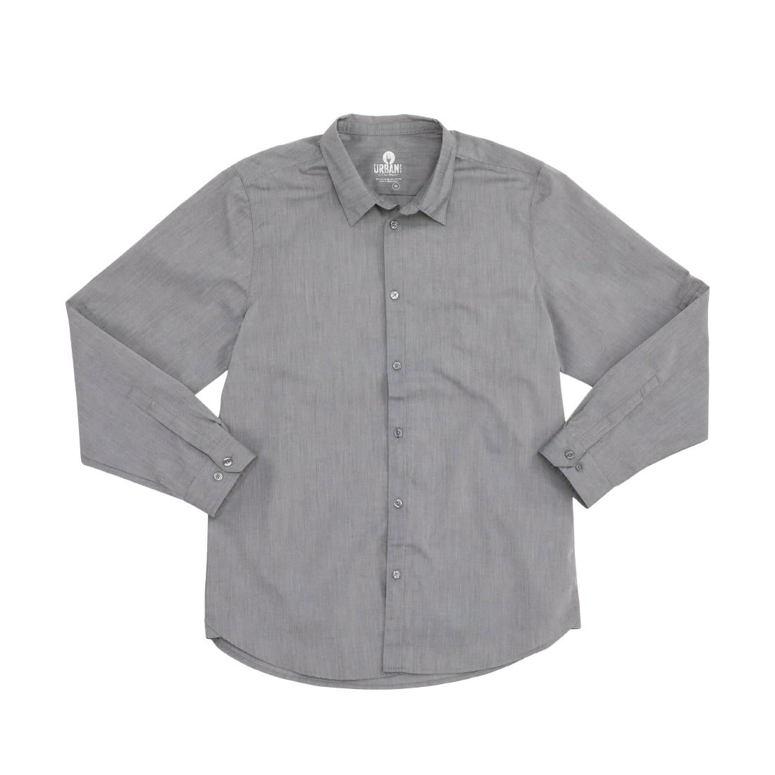 Chef Works Urban Modern Chambray Shirt Grey product image
