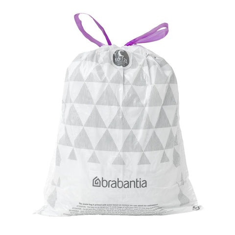 Brabantia PerfectFit Bin Bags C 10-12 Litre (Pack of 40)