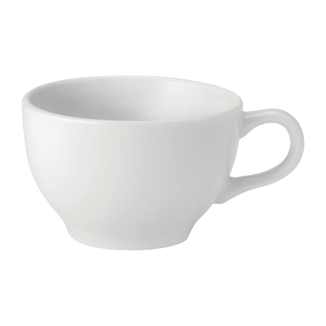 Utopia Pure White Cappuccino Cups 340ml product image