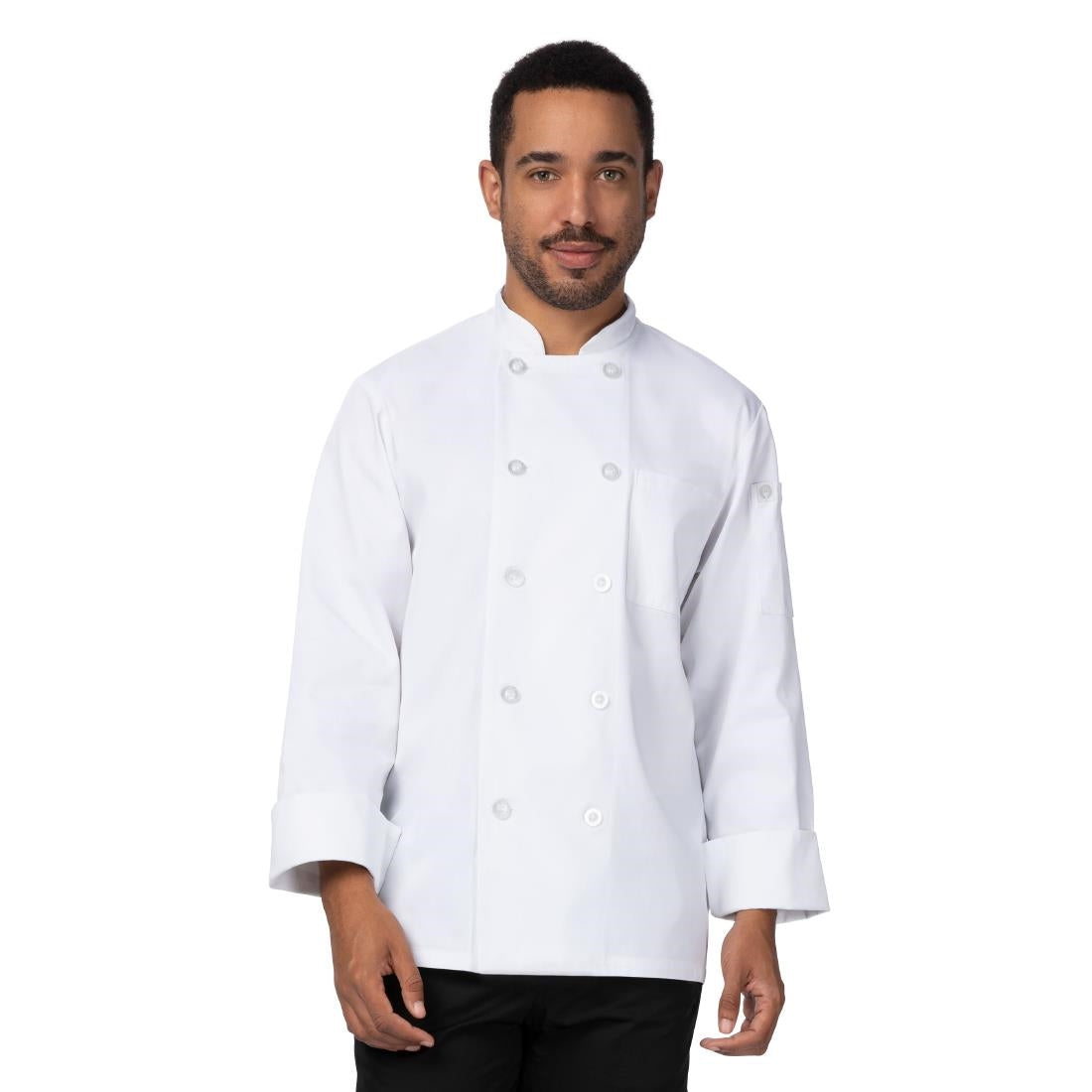 Chef Works Le Mans Recycled Chef Jacket White product image
