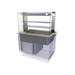 Kubus Drop-In Multideck Assisted Service Counter 1525mm KCMDL4HT