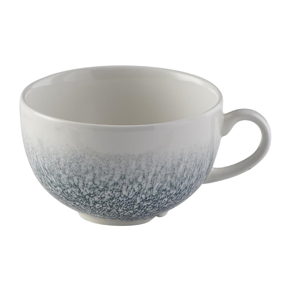 Churchill Raku Duo Cappuccino Cup Topaz Blue product image
