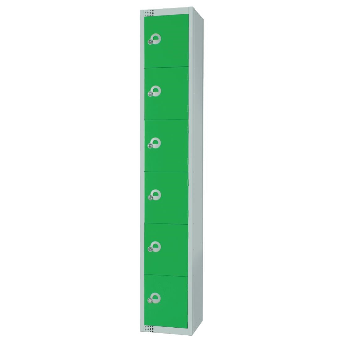 Elite Six Door Manual Combination Locker product image