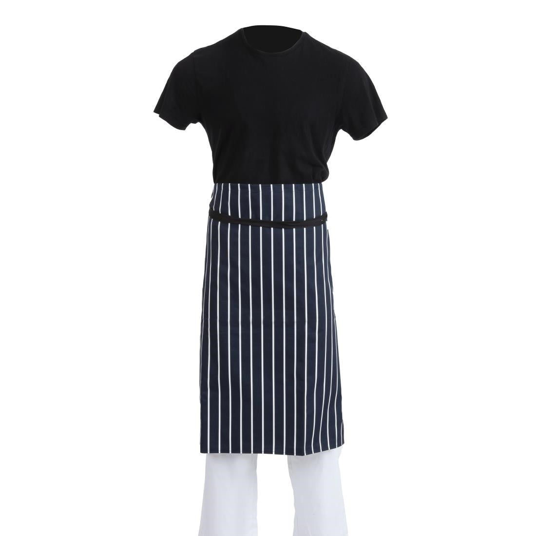 Whites Butchers Waist Apron Blue and White product image
