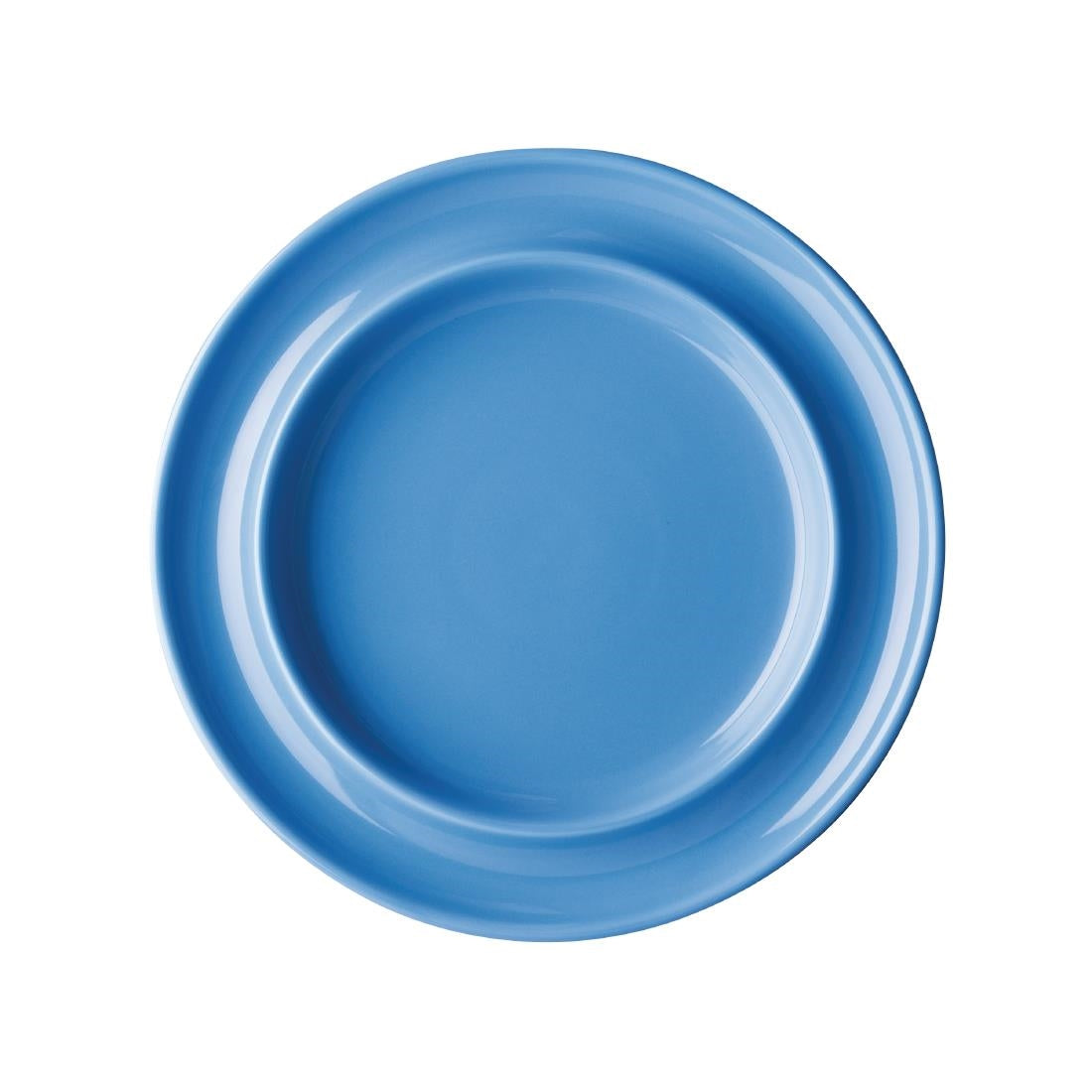 Olympia Heritage Raised Rim Plates Blue 203mm product image