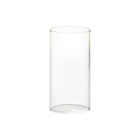 Hollowick Cylinder Globe Clear Tall Glass Globe 62mm x 118mm (Pack of 12)
