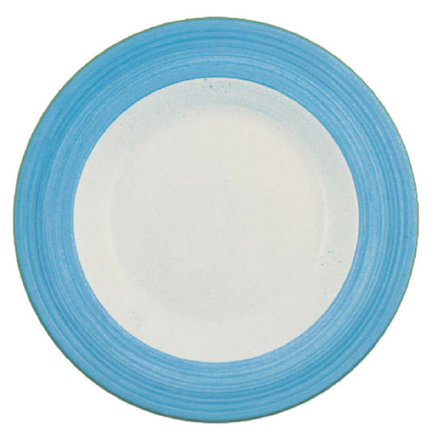 Steelite Rio Blue Slimline Plates 202mm (Pack of 24)
