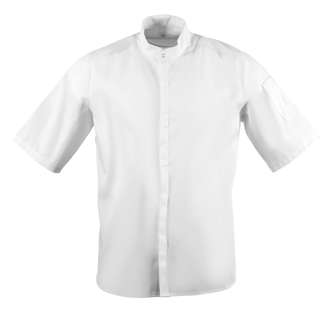 Southside Band Collar Chefs Jacket White Size product image