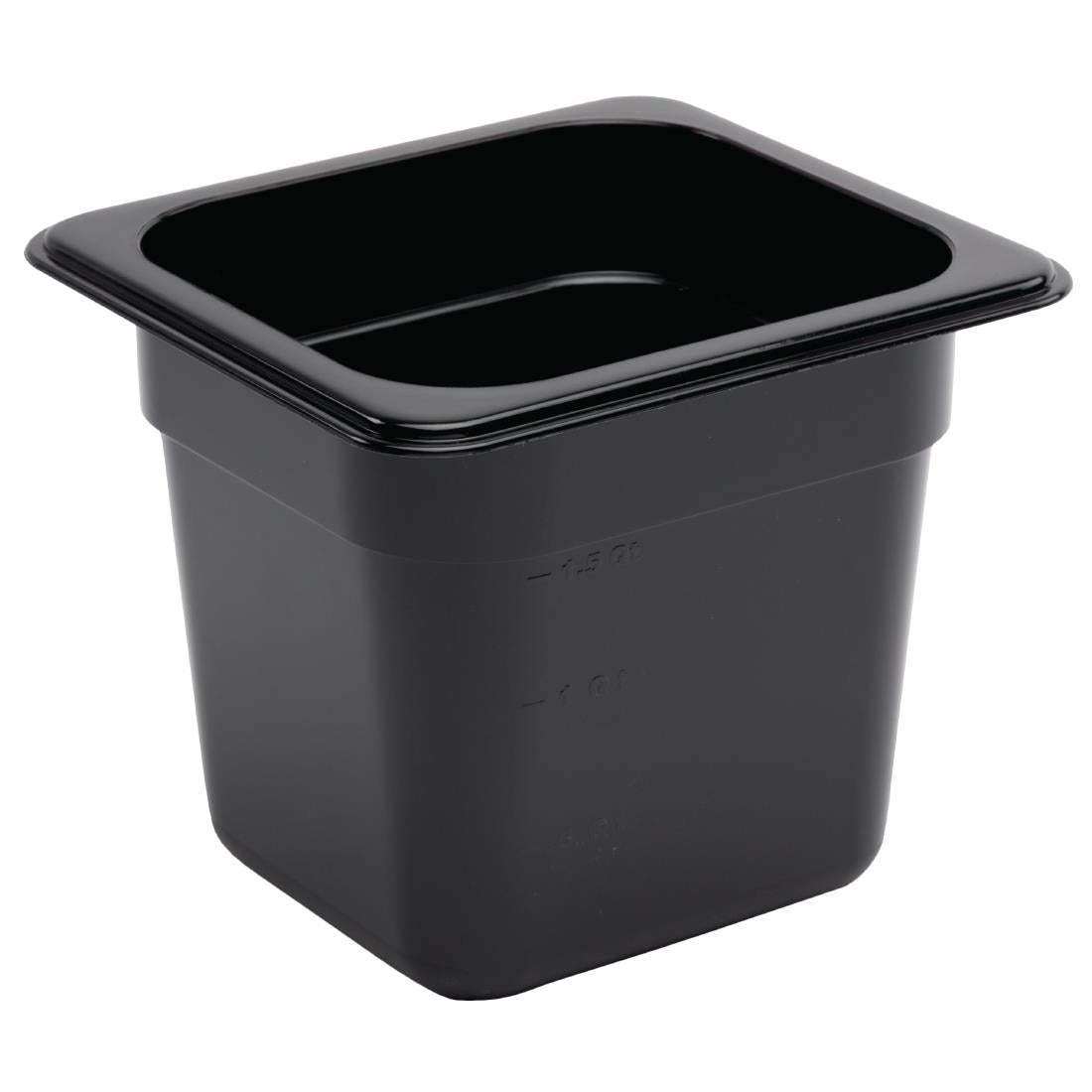 Vogue Polycarbonate 1/6 Gastronorm Container product image