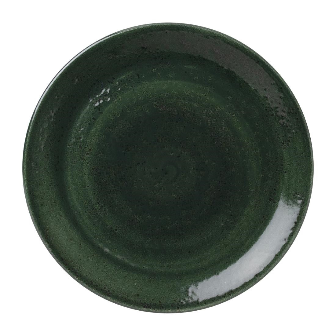 Steelite Vesuvius Coupe Plates Burnt Emerald product image