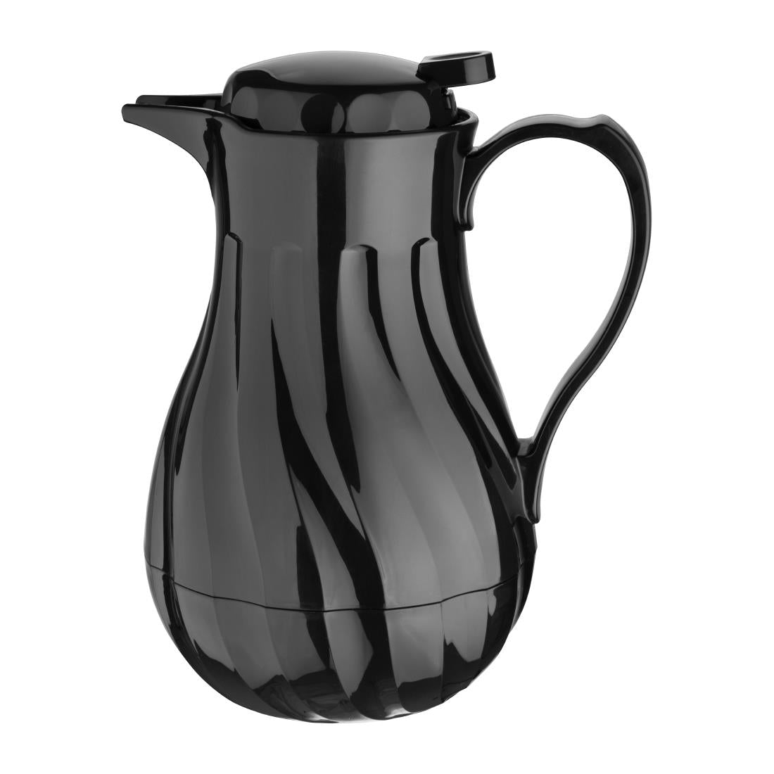 Olympia Insulated Swirl Jug Black 1.2Ltr product image