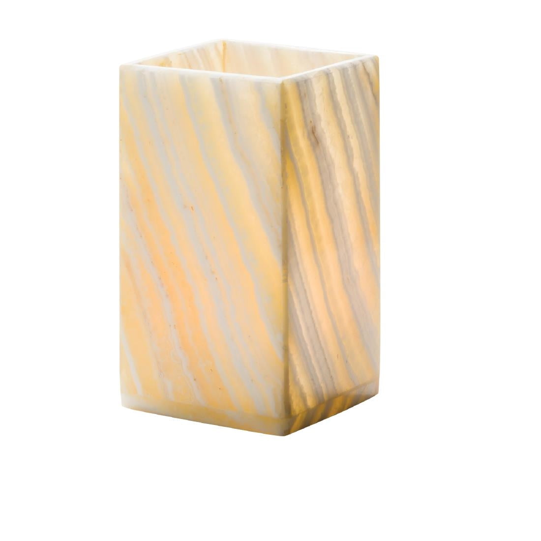 Hollowick Luxor Medium Solid Alabaster Lamp product image