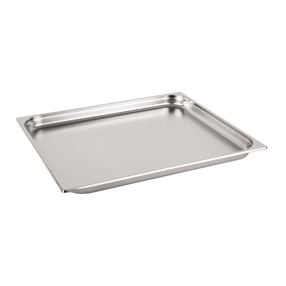 Vogue Stainless Steel 2/1 Gastronorm Tray product image