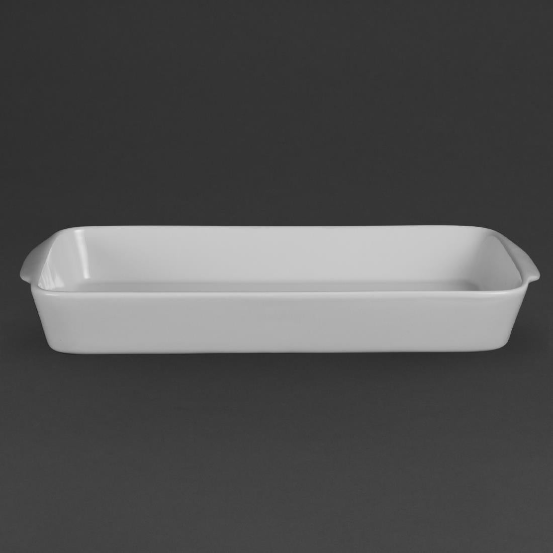 Olympia Whiteware Rectangular Roasters 395x product image