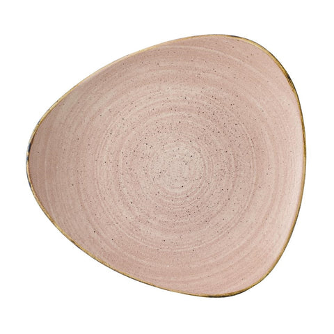 Churchill Stonecast Raw Terracotta Lotus Plate 254mm (Pack of 12)