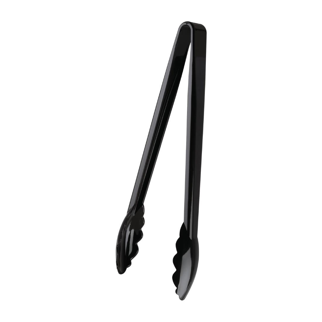 Vogue Black Tongs 12" product image