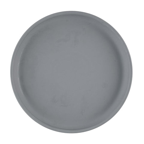 Churchill Emerge Seattle Grey Walled Plates 206mm (Pack of 6)