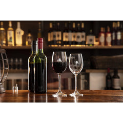 Olympia Modale Crystal Wine Glasses 395ml (Pack of 6)