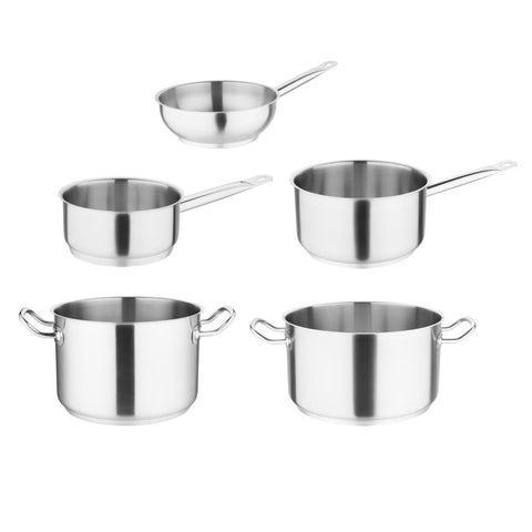 Special Offer - Vogue Casserole, Stew and SautÃ© Pan Set (Pack of 5)