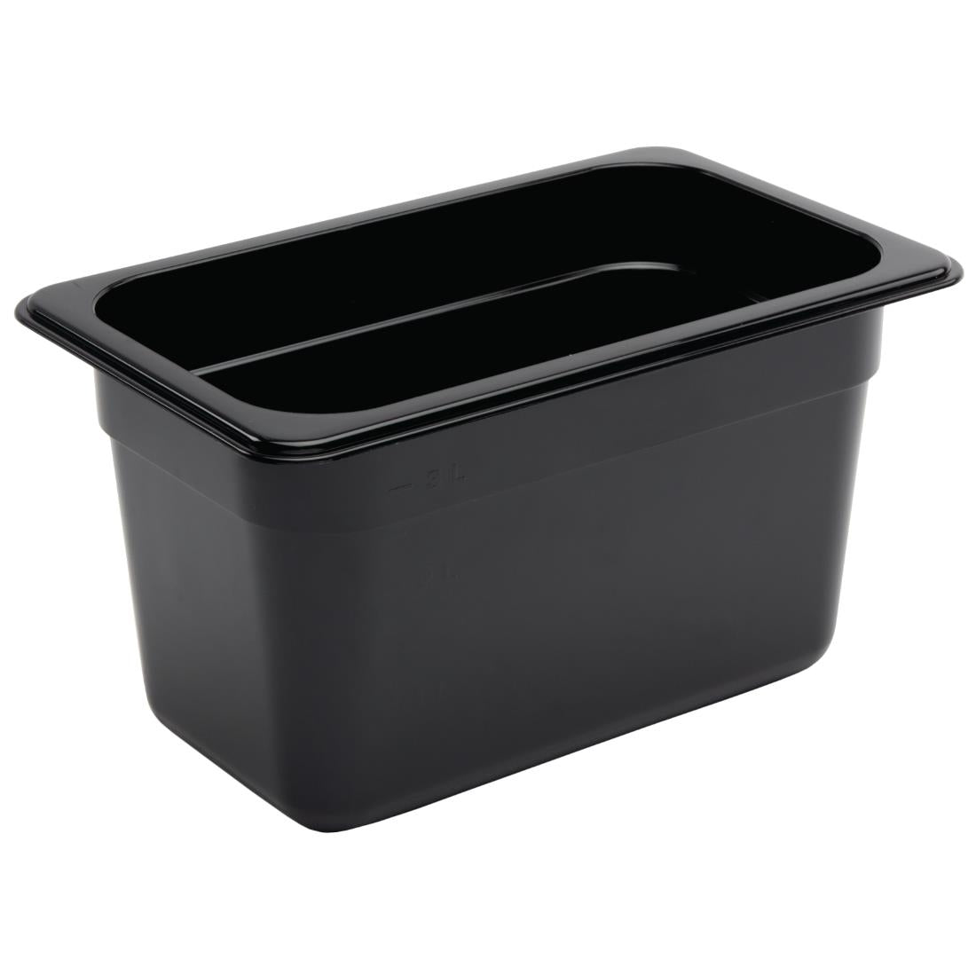 Vogue Polycarbonate 1/4 Gastronorm Container product image