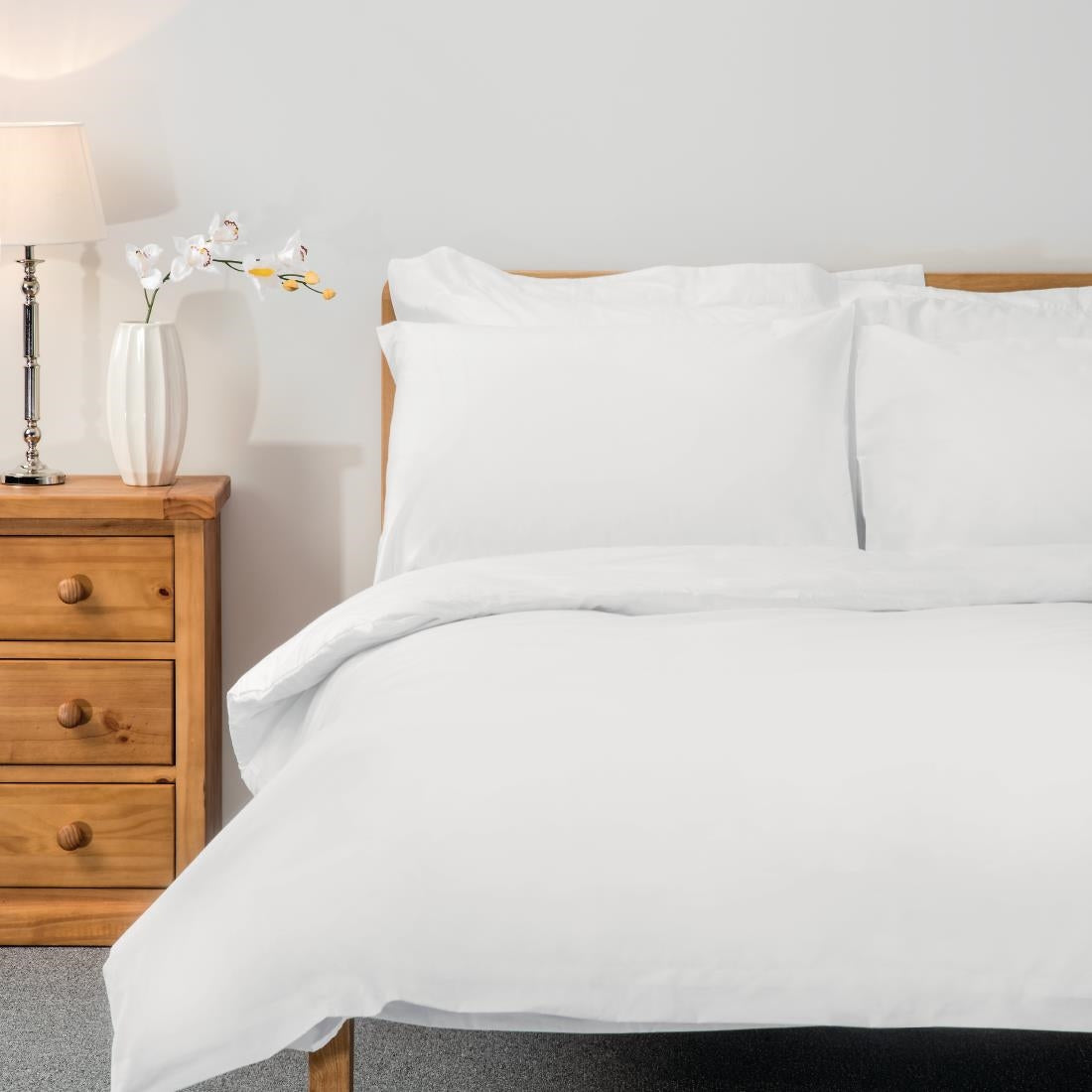 Mitre Comfort Percale Duvet Cover White product image