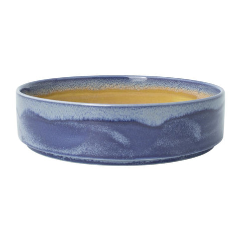 Steelite Aurora Revolution Bluestone Round Stacking Trays 202mm (Pack of 12)