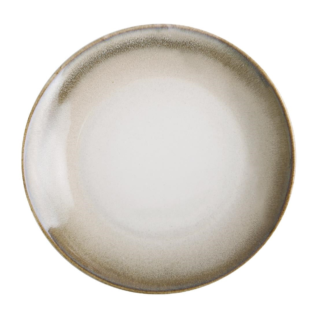 Olympia Birch Taupe Coupe Plates 205mm product image
