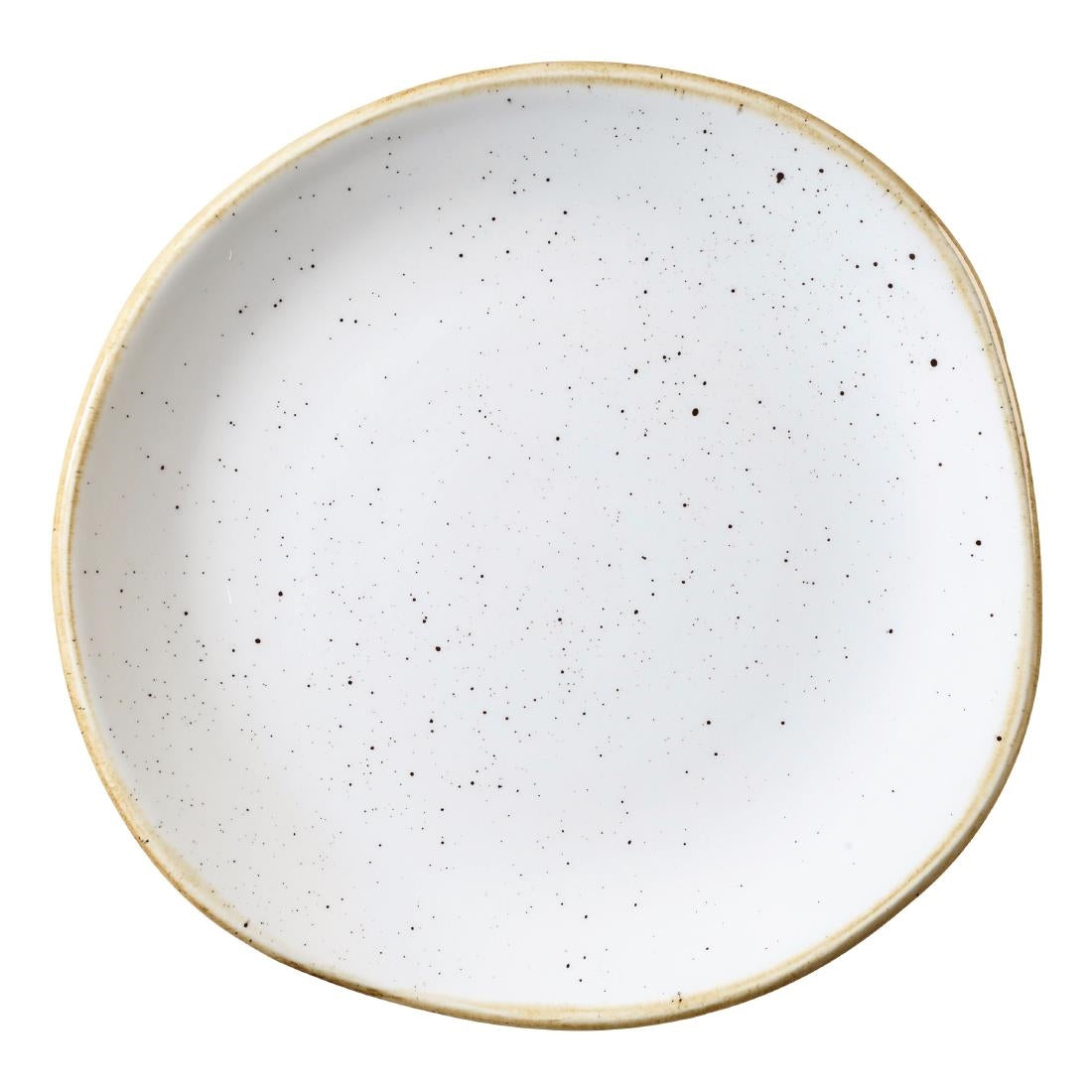 Churchill Stonecast Round Plates Barley White product image