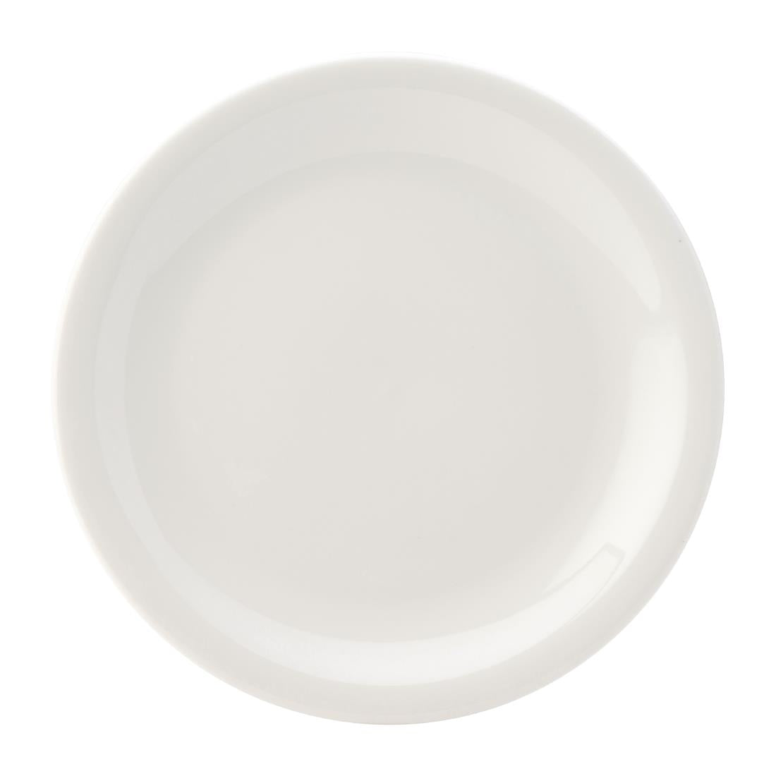 Utopia Titan Narrow Rimmed Plates White 240mm product image