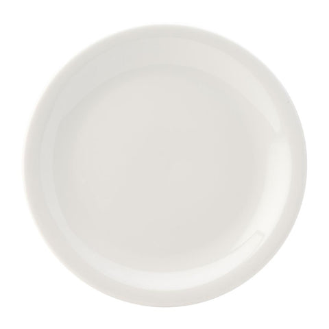 Utopia Titan Narrow Rimmed Plates White 240mm product image