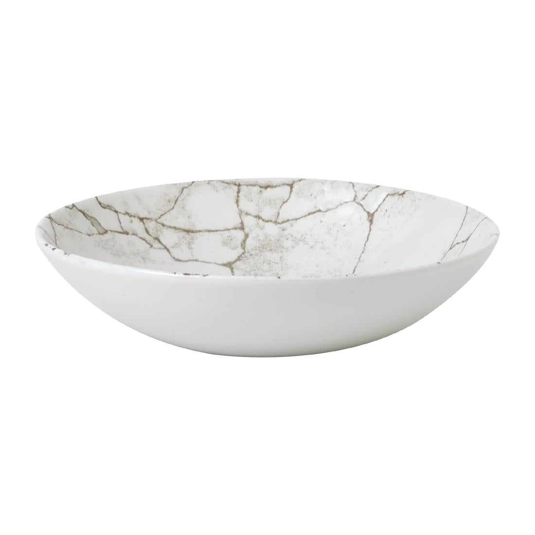 Studio Prints Kintsugi Agate Grey Coupe Bowl product image