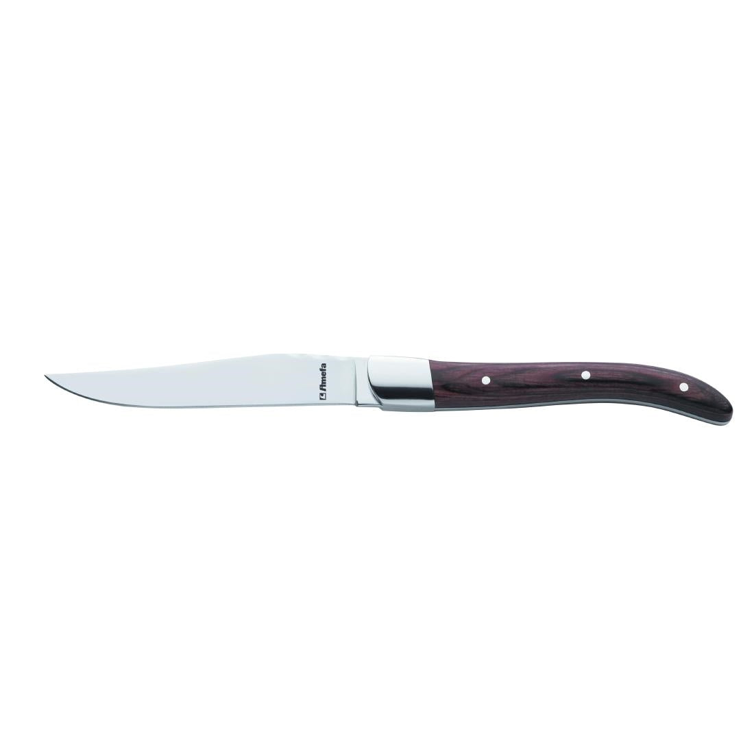 Amefa Royal Steak Knife Rosewood product image