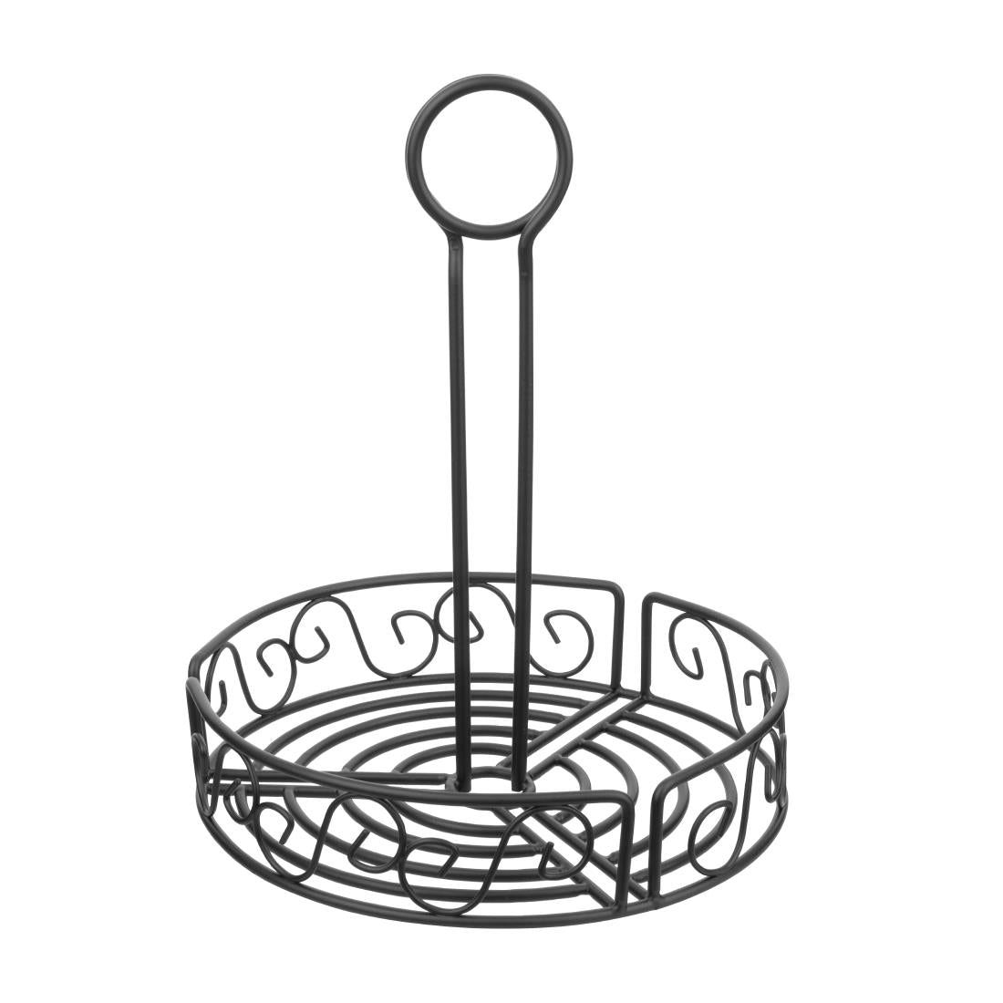 Olympia Wire Condiment Holder Black product image