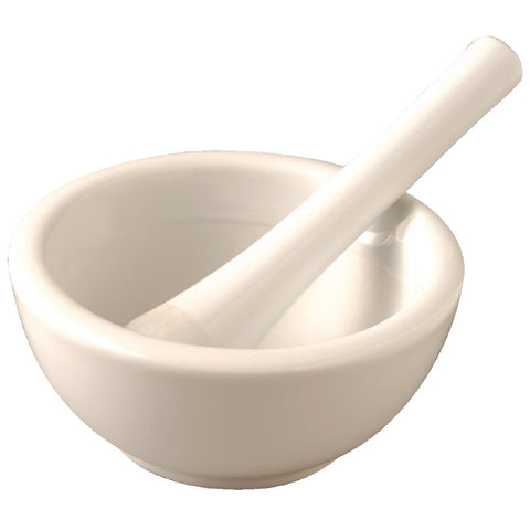 Vogue Porcelain Pestle and Mortar