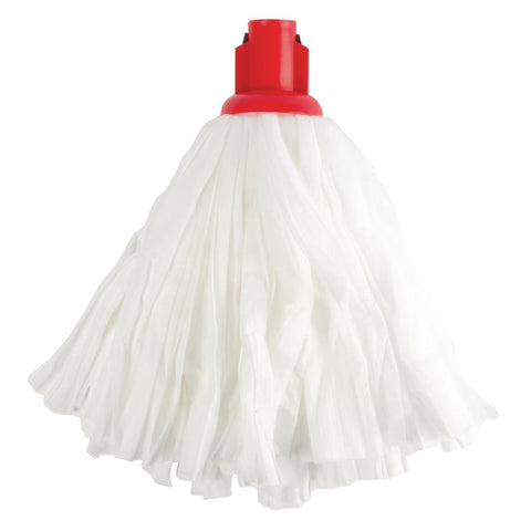 Jantex Standard Big White Socket Mop Head Red