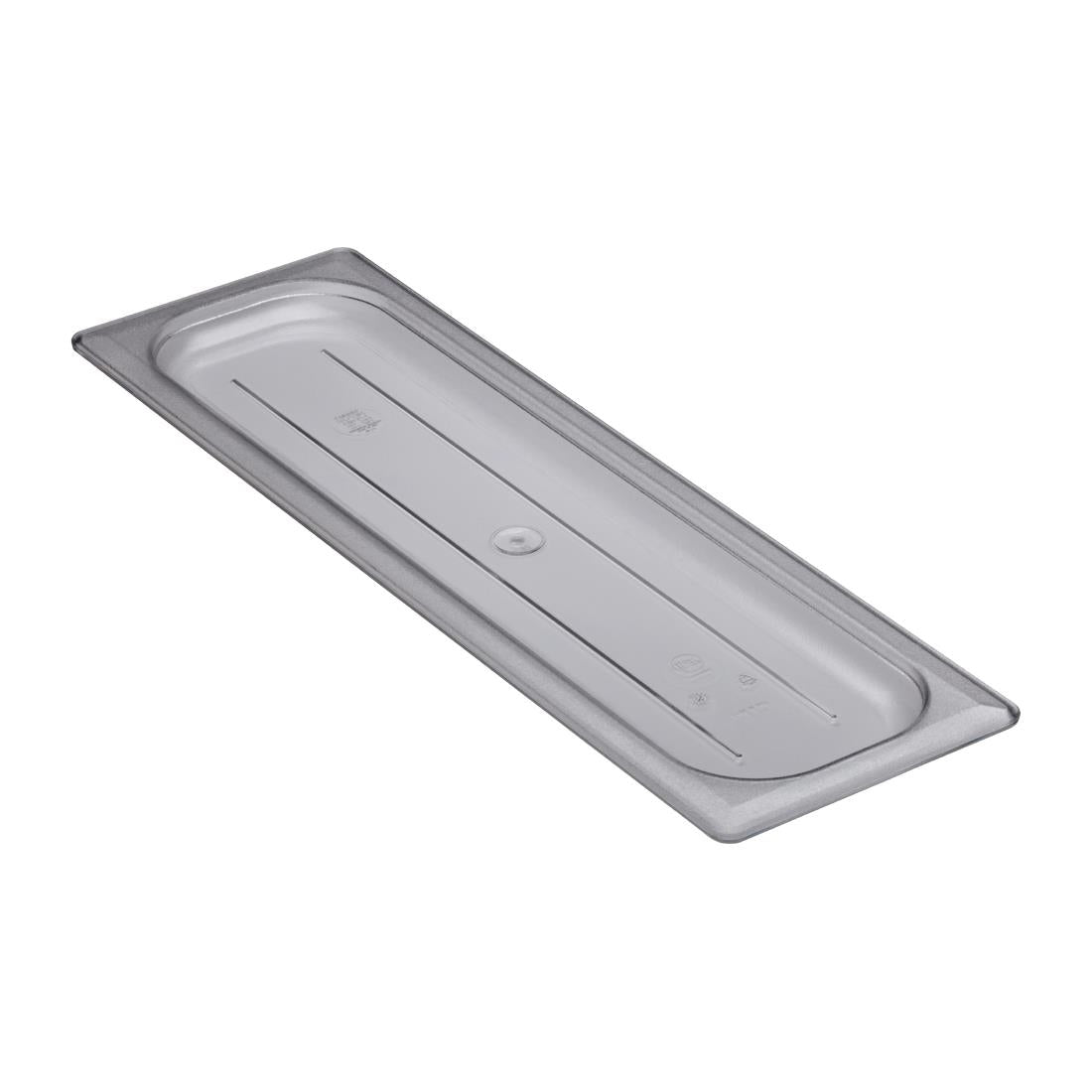 Cambro Camwear Food Pan Lid Long Clear 1/2" product image