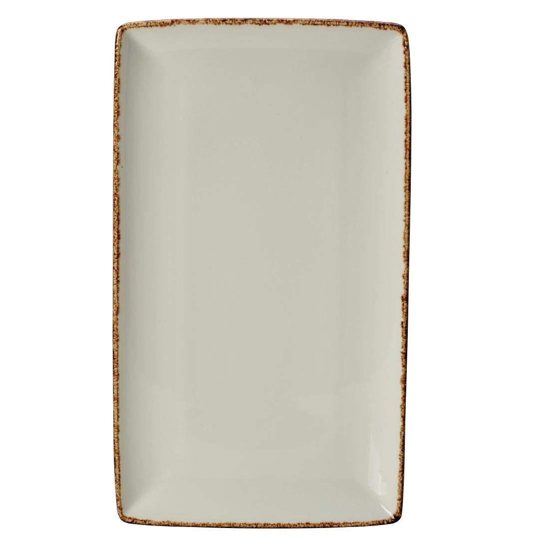 Steelite Brown Dapple Rectangle Three Plates product image