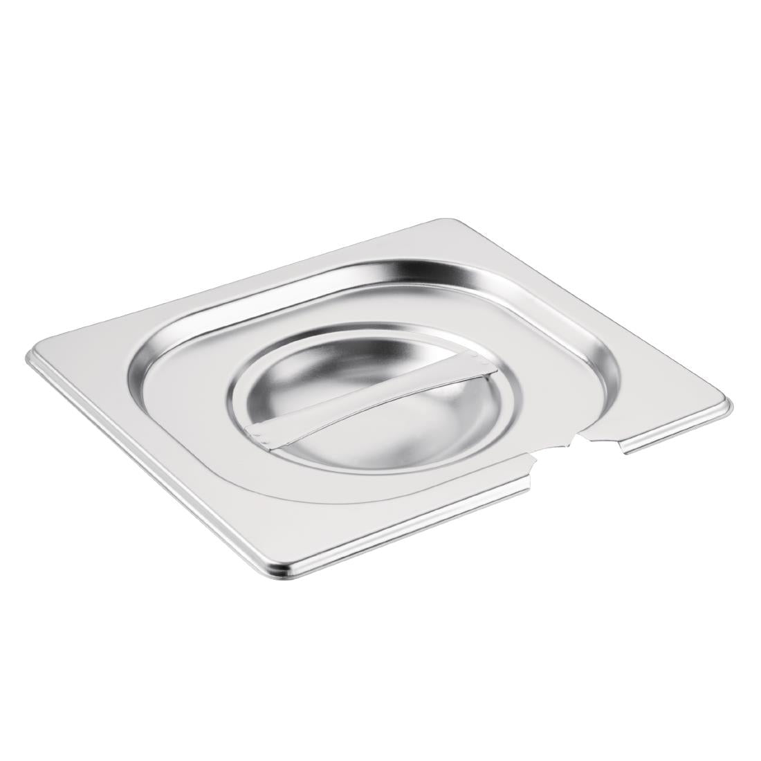 Vogue Stainless Steel 1/6 Gastronorm Notched product image