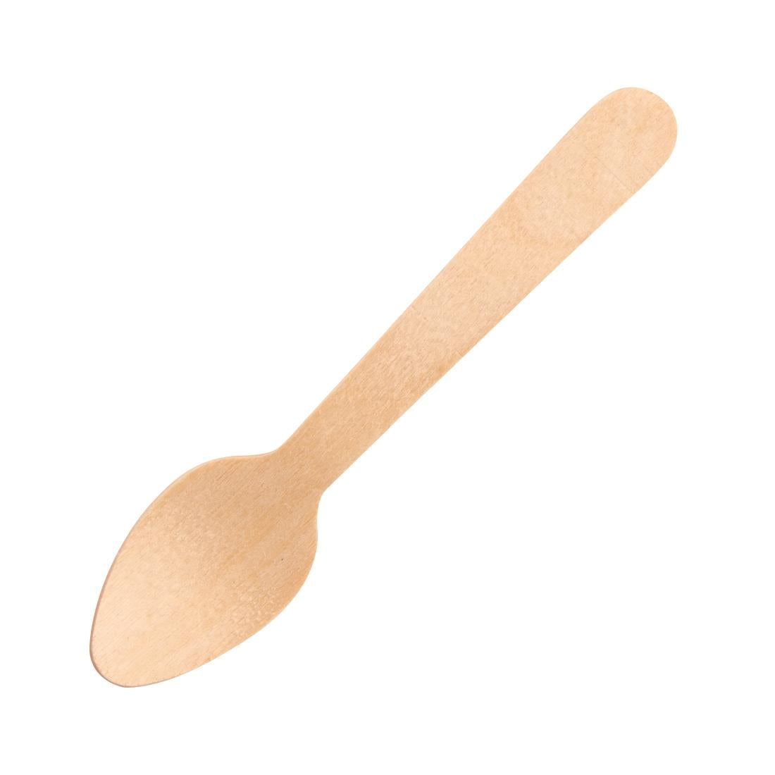 Fiesta Compostable Wooden Teaspoons product image
