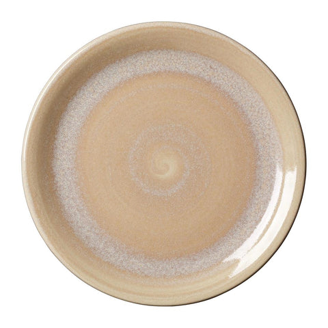 Steelite Revolution Sandstone Plate Coupe 202mm (Pack of 12)