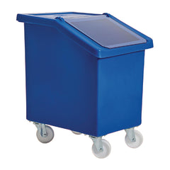 Fletcher Mobile Ingredient Bin 90Ltr Blue